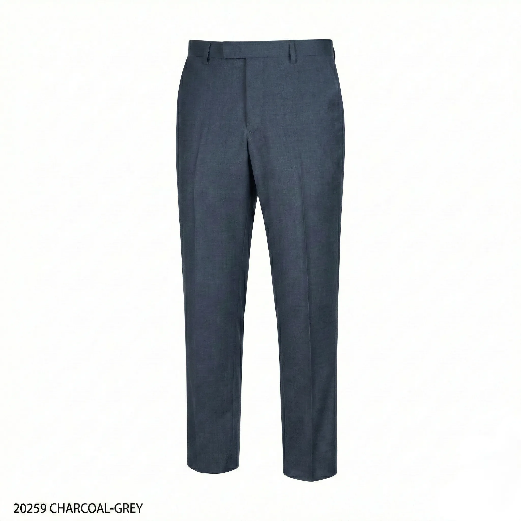 Classic Solid Wool Two-Piece Suit