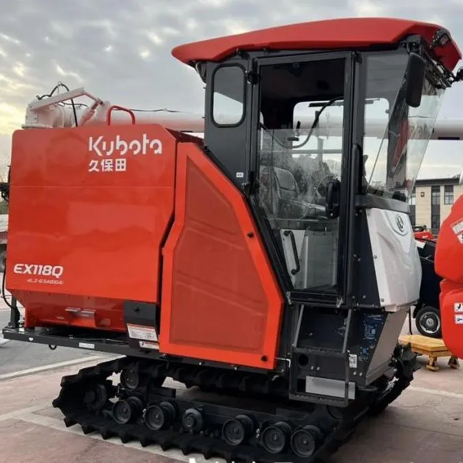 Kubota EX118 Flagship Crawler Combine Harvester - 118HP 2.8m Header