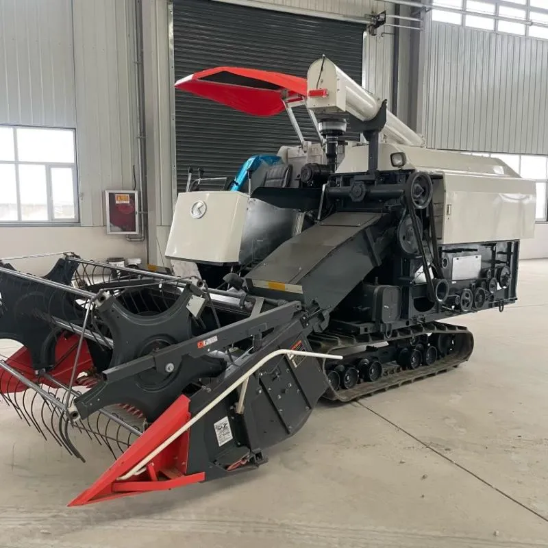 Kubota Pro758Q Track Combine Harvester - 75HP Uwezo wa Kuzalisha Sasaidiwa