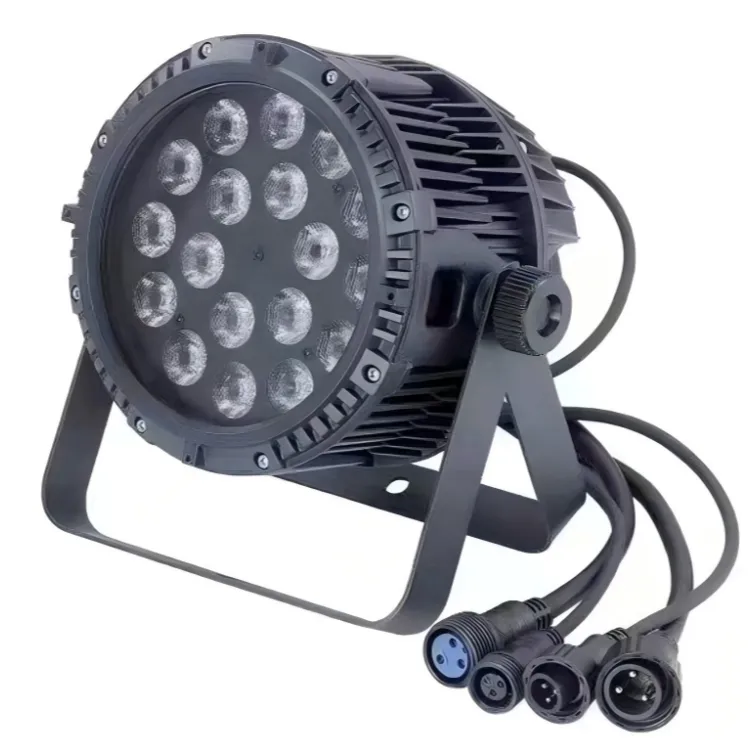 18 x 10W Waterdichte RGBW LED Par Lamp