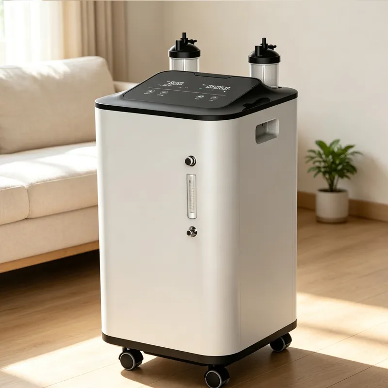 ZY-10ZW Medical-Grade 10L Home Oxygen Concentrator with Integrated Nebulizer