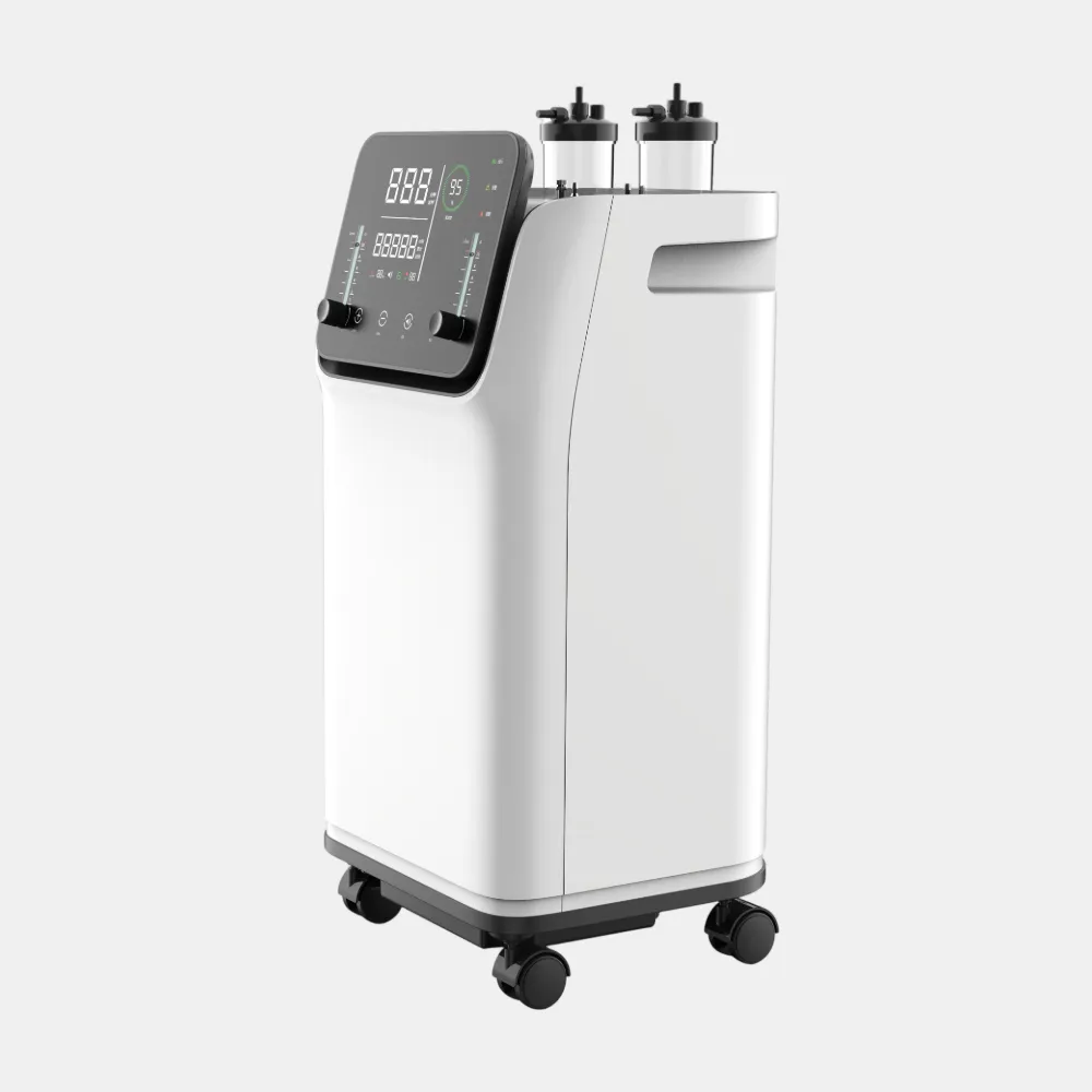 ZY-10FW Konsentrator Oksigen Rumah 10L Kualitas Medis dengan Nebulizer Terintegrasi