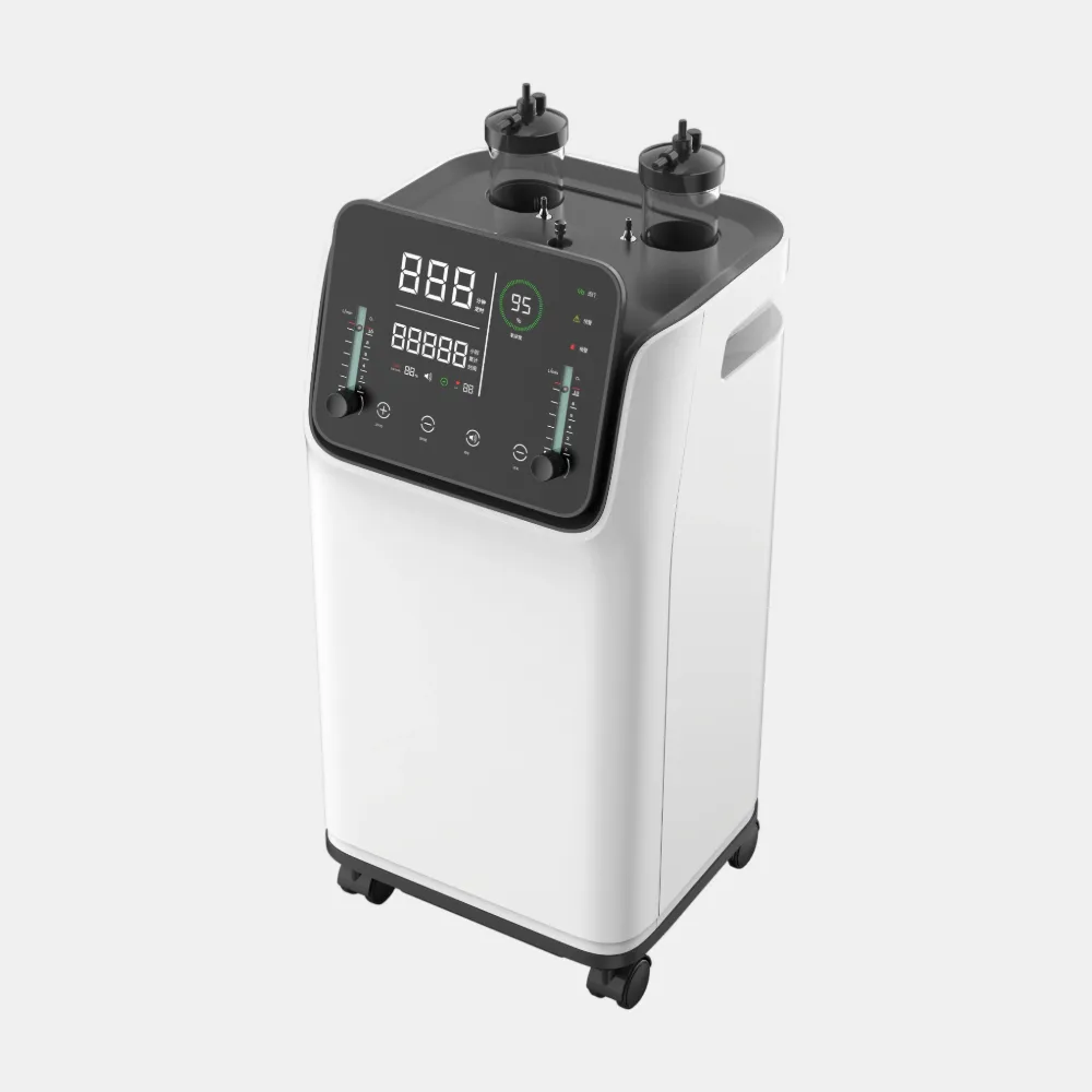 ZY-10FW Konsentrator Oksigen Rumah 10L Kualitas Medis dengan Nebulizer Terintegrasi