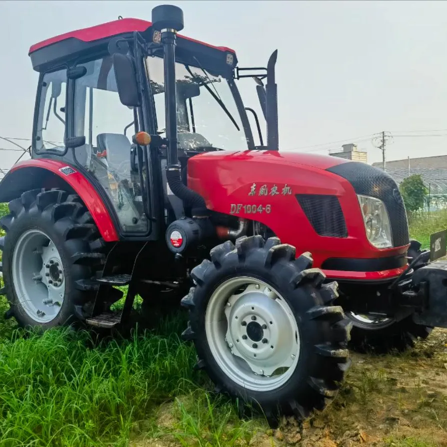 Dongfeng 1004-6 Schwerlast-Traktor mit 100 PS und 4WD für landwirtschaftliche Zwecke