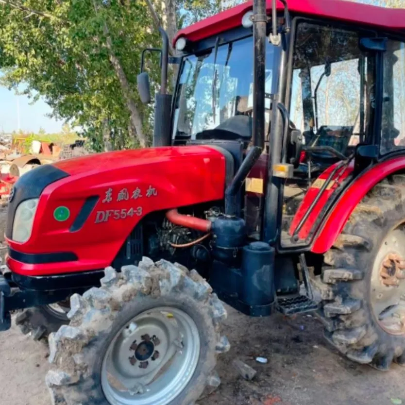 Tracteur compact 4RM 55 CV pour vergers et vignobles Dongfeng DF554-3
