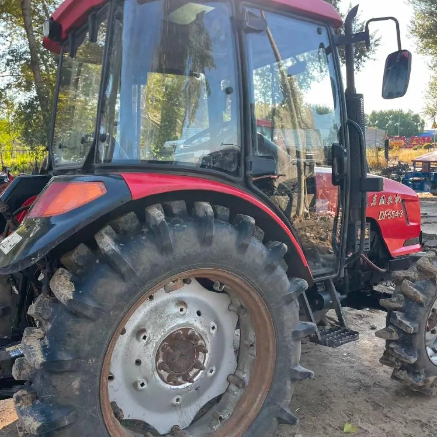 Tracteur compact 4RM 55 CV pour vergers et vignobles Dongfeng DF554-3