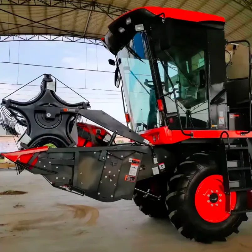 Kubota Pro1108 Heavy-Duty Wheel Combine Harvester | 110 HP Cereal Harvester