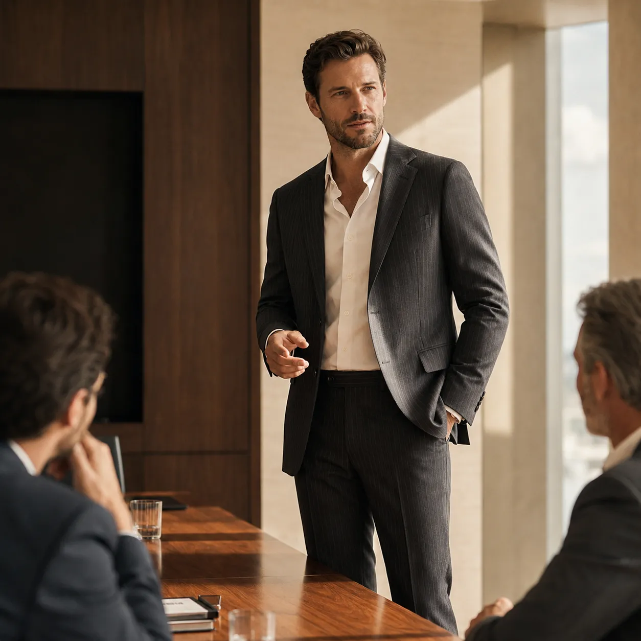 How to Choose the Right Fit for a Men's Wool Suit