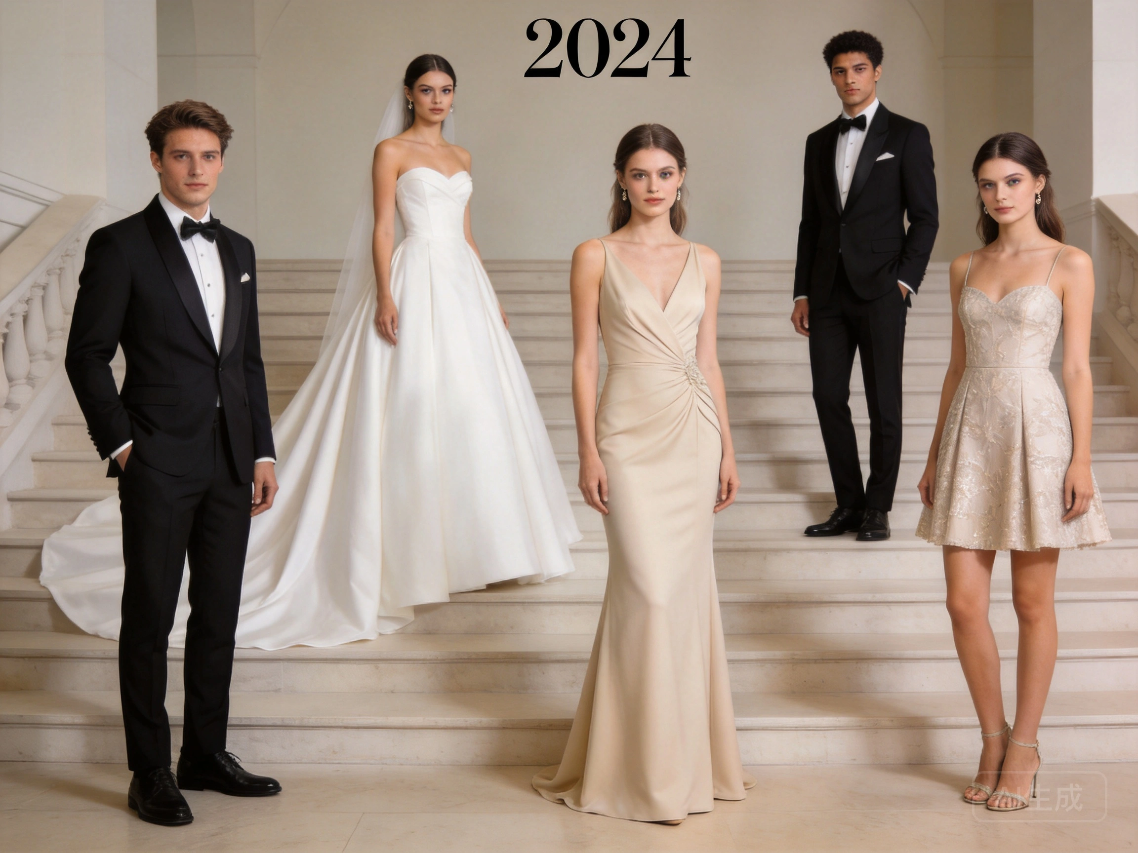 2024 Wedding Fashion Showcase: A Blend of Timeless Elegance and Modern Trends