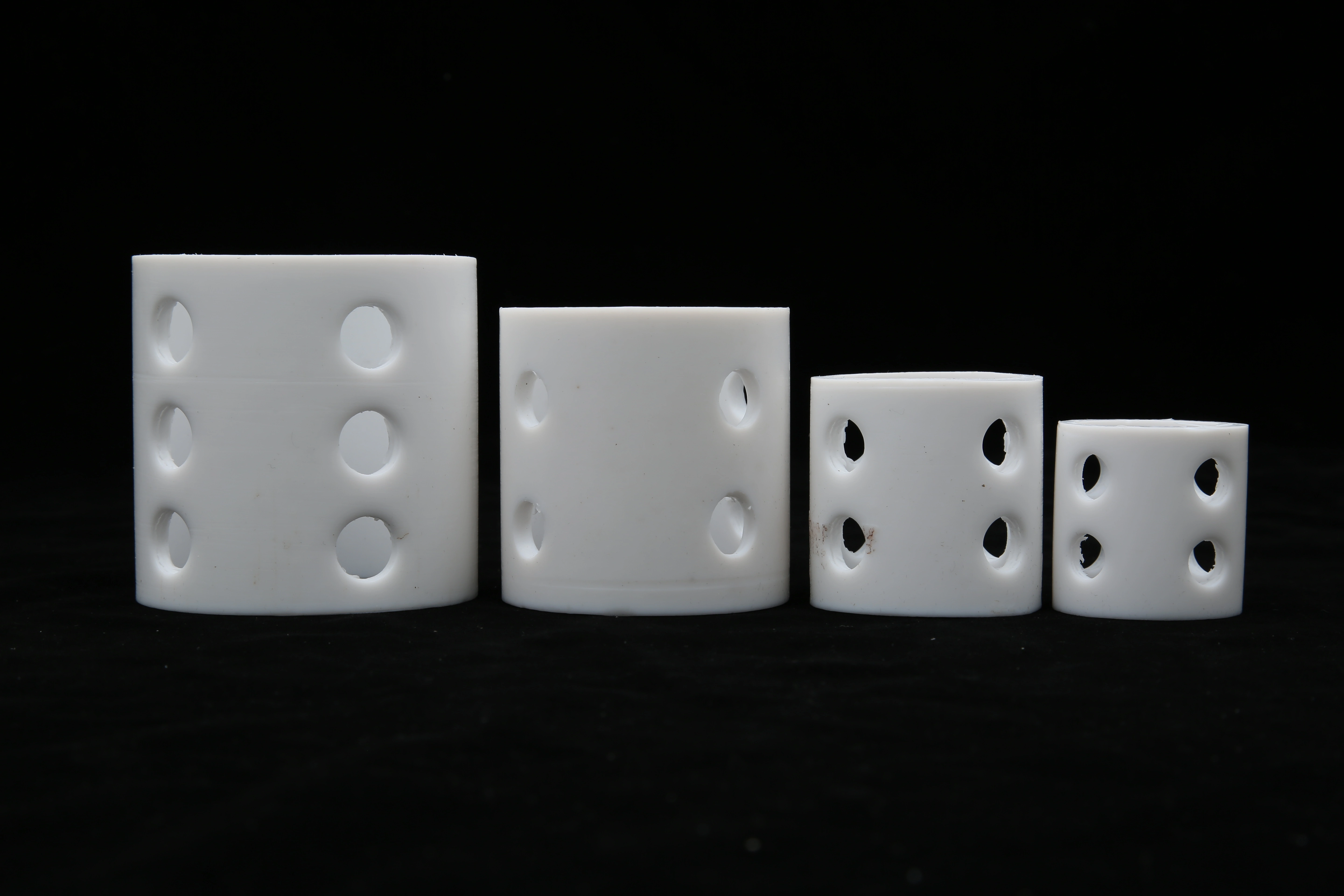 Custom PTFE Stamped Rings & Perforated Tower Packing Rings