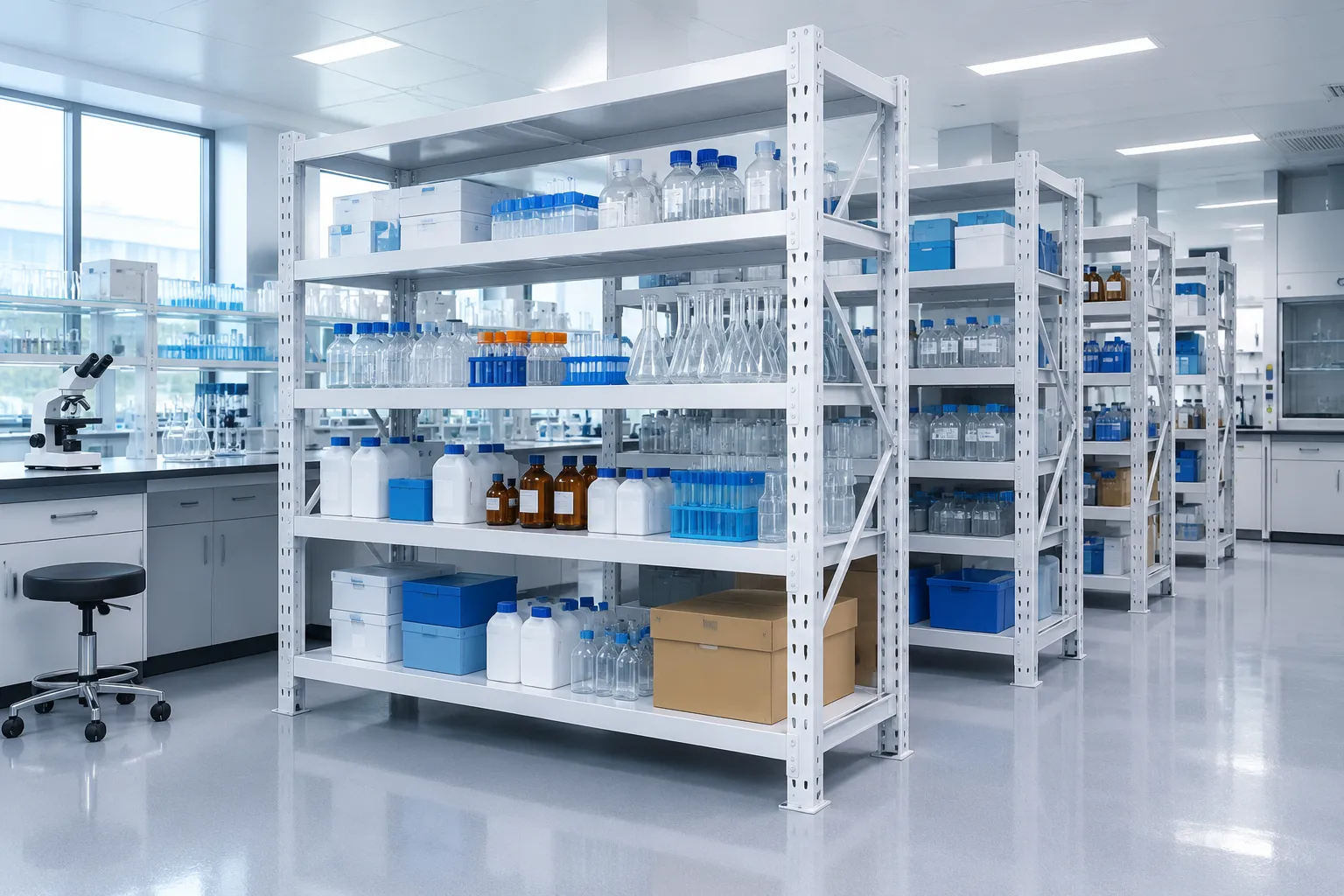 High-Quality Lab Racks for Laboratory Equipment Storage