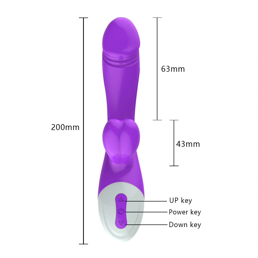 Silky Rabbit Dual-Stimulation Vibrator USB Rechargeable