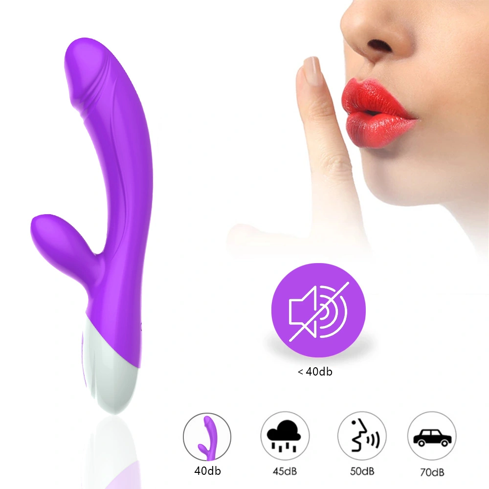Silky Rabbit Dual-Stimulation Vibrator USB Rechargeable
