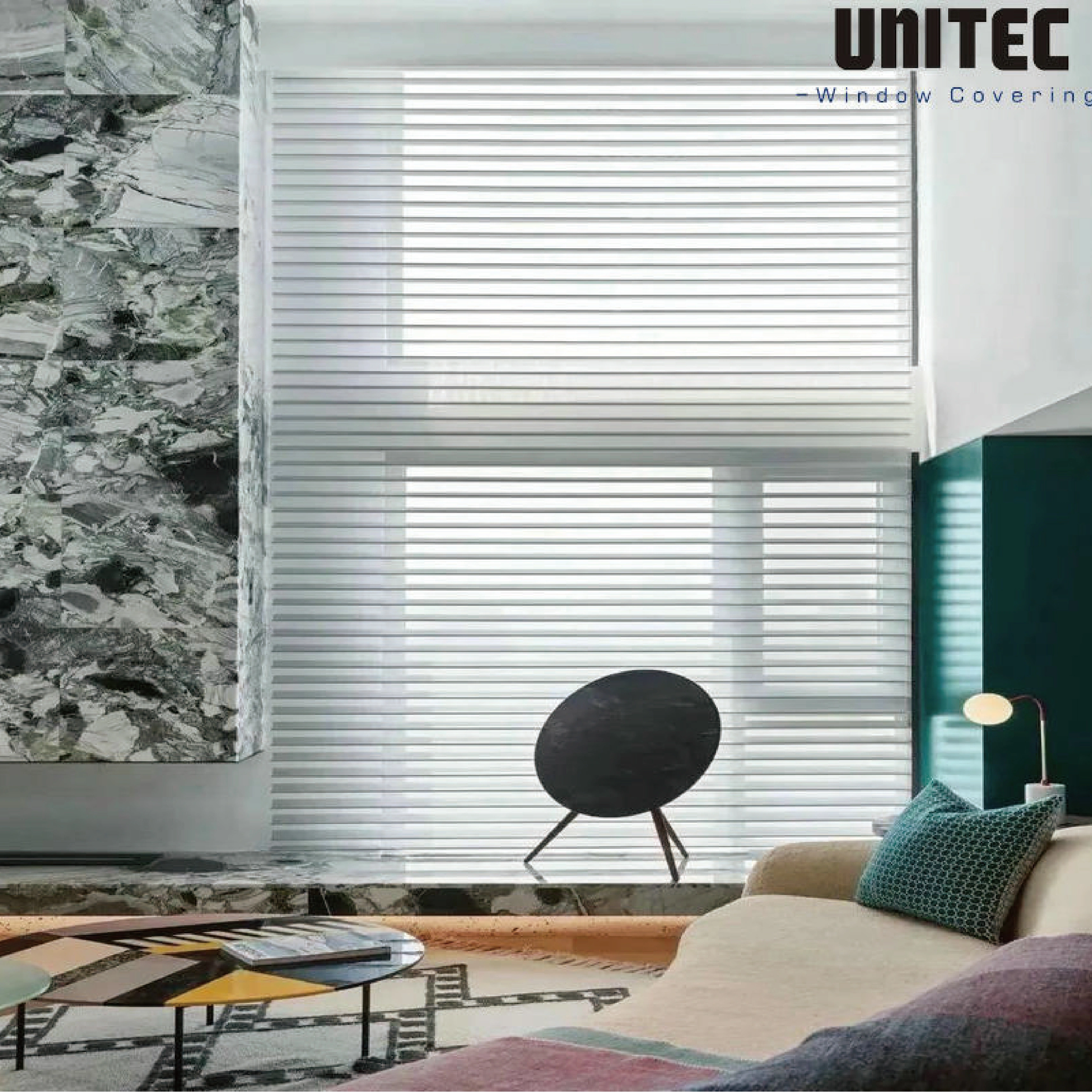 Shangri-La Blinds S-Shape Slats Light & Privacy Window Blinds