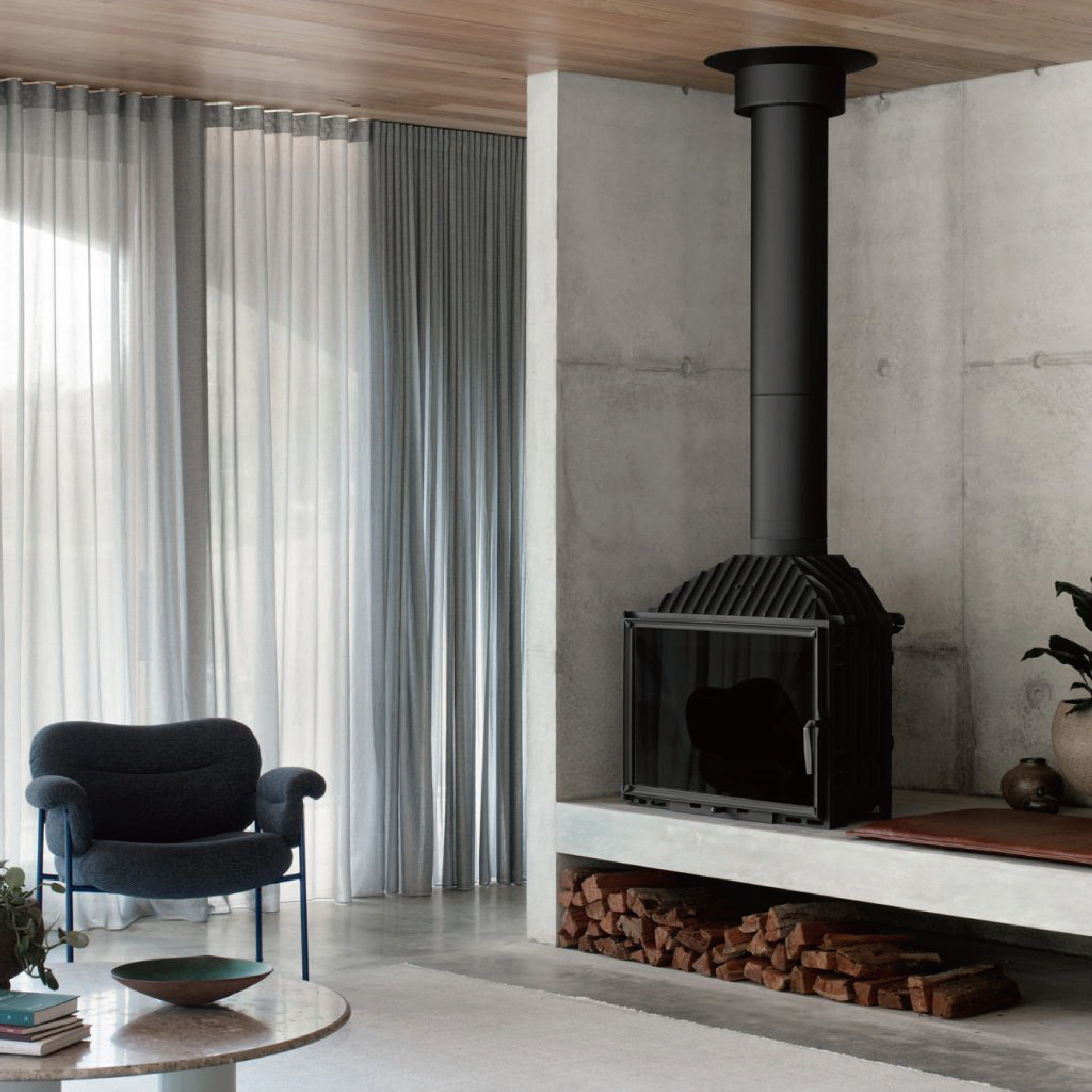 Smart Control Motorized Curtains Remote Operation