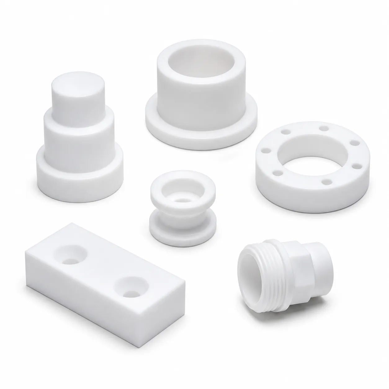 Custom Machined PTFE Parts & Components | Precision CNC Machining