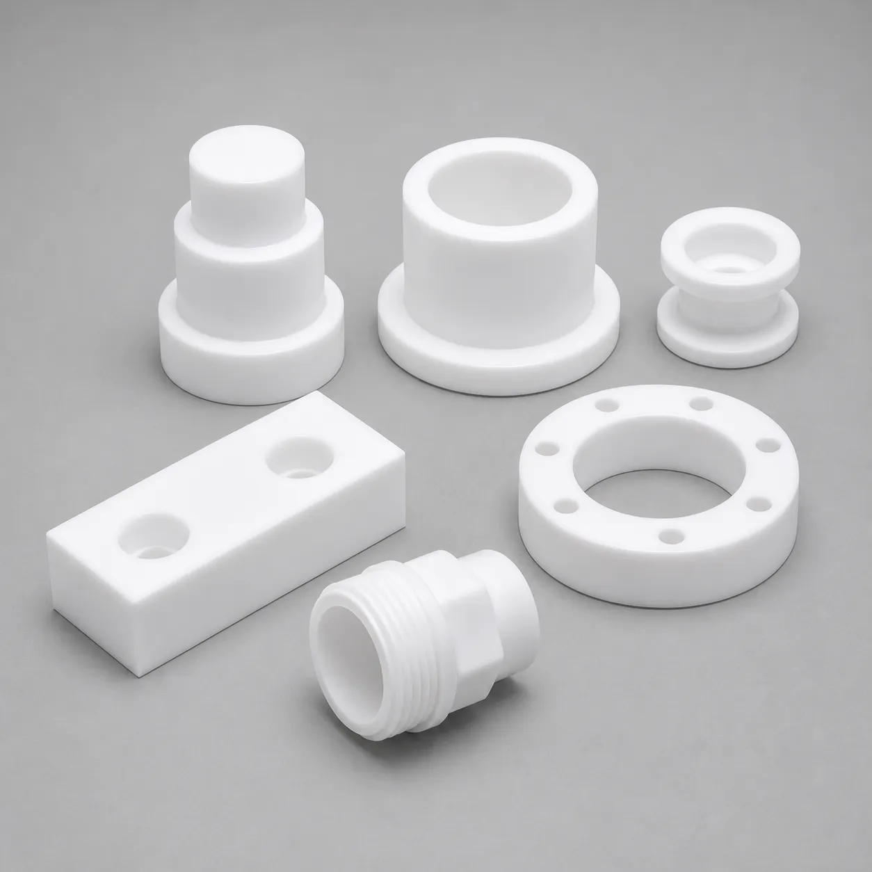 Custom Machined PTFE Parts & Components | Precision CNC Machining