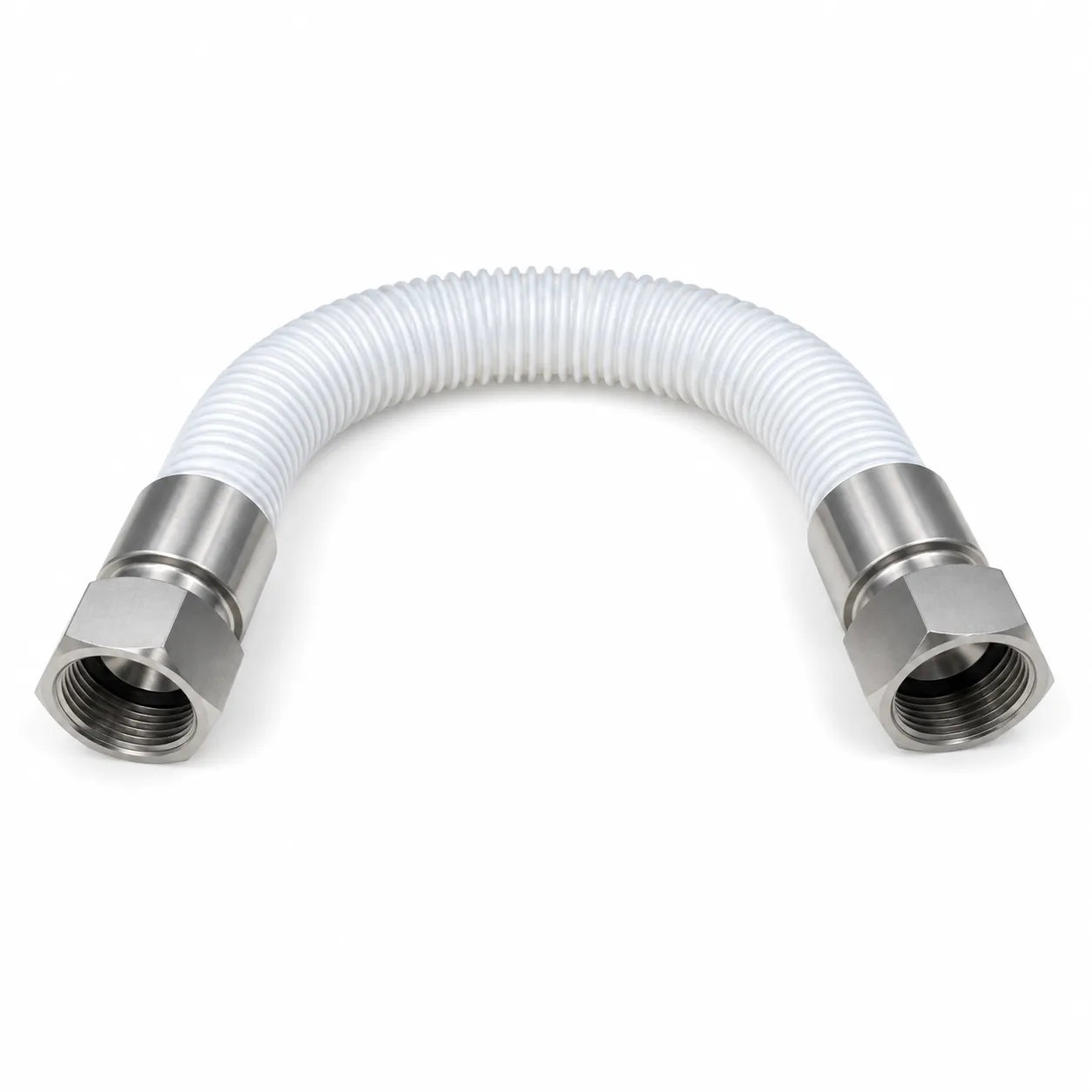 Flexible Convoluted PTFE Schlauchanlagen | Edelstahl-Endarmaturen