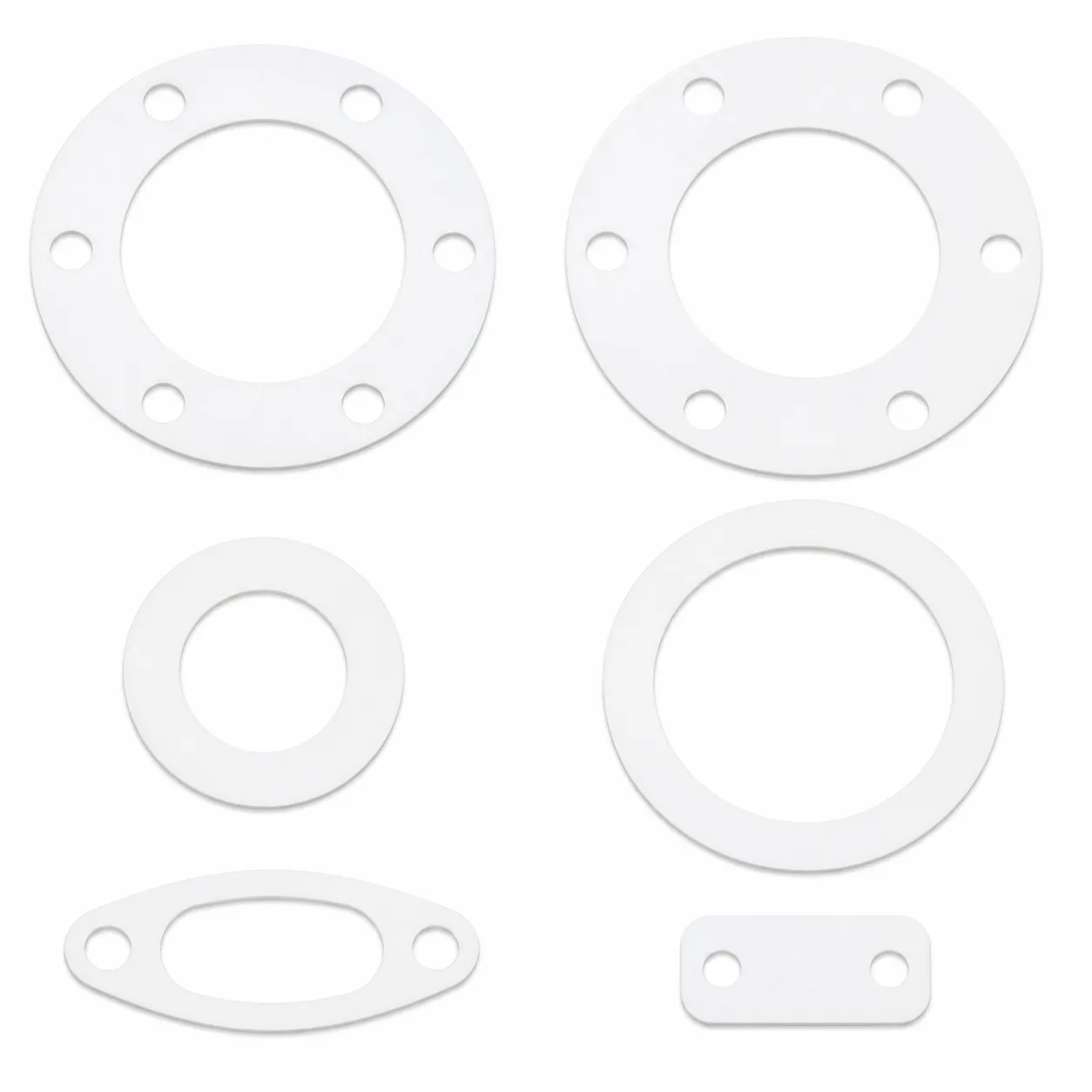 Custom Virgin & Expanded PTFE Gaskets | Kemikaaliset Flange-tiivit