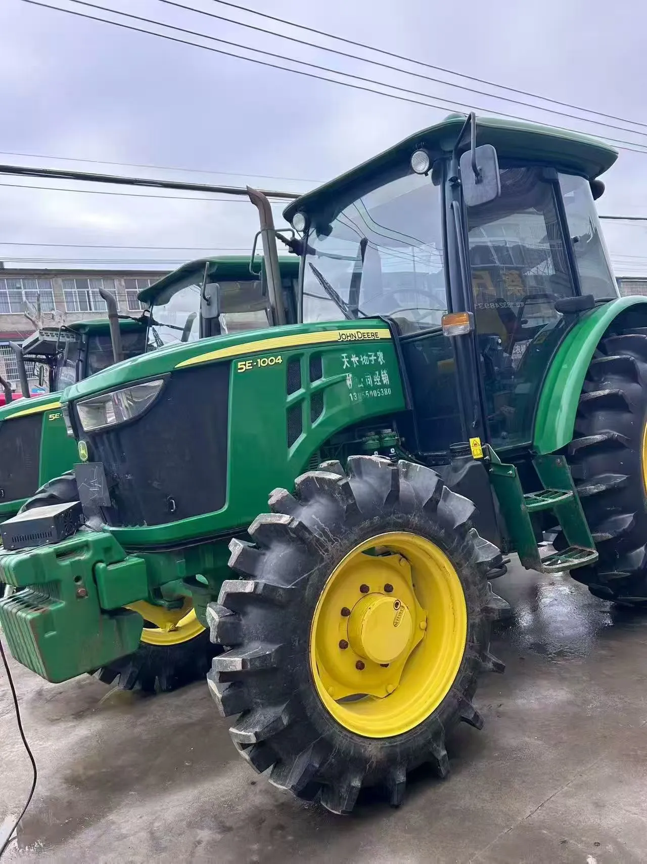 John Deere 5E-1004 100 PS 4WD Landtraktor