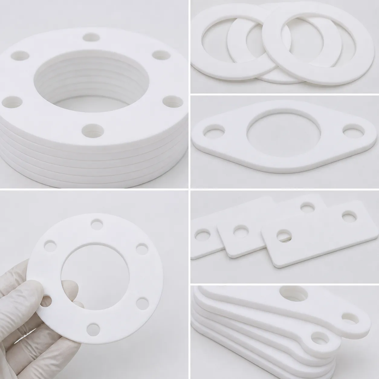 Custom Virgin & Expanded PTFE Gaskets | Kemikaaliset Flange-tiivit