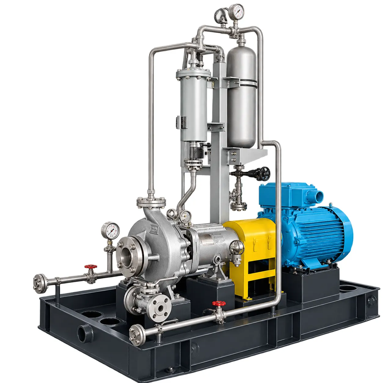 API 682 Plan 53A und 53B Chemische Pumpenanlage