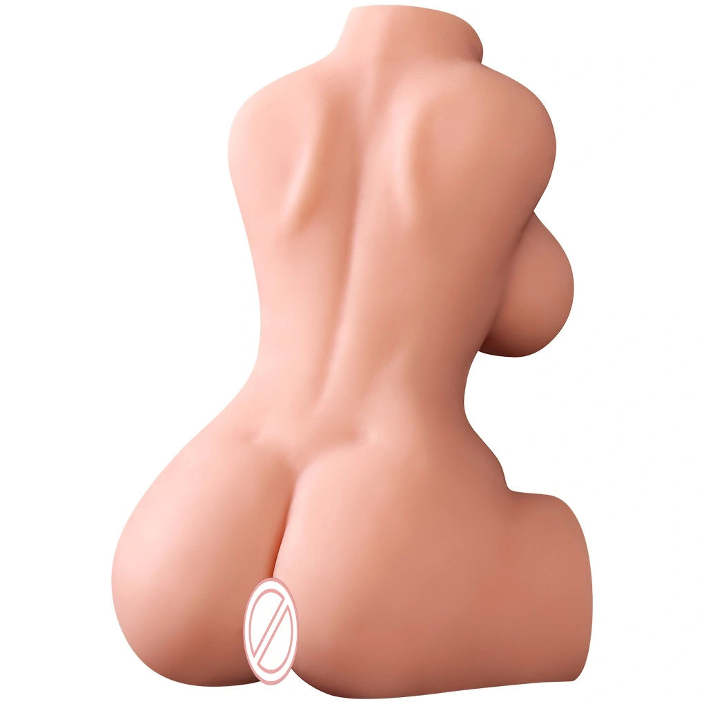 Høj kvalitet TPE halvkropsrealistisk dukke med indsættelig vagina og anus, vandtæt, 100 cm voksen mandlig masturbationstøj-BJD-A067S