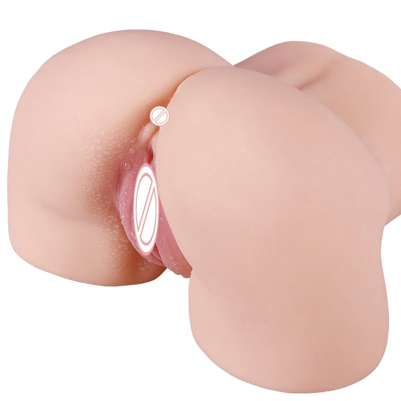 Suosittu uutuus TPE-todellinen vagina-naisen puolikas seksi-nukkeli 100% vesitiivis miesseksilelu-BJD-F033