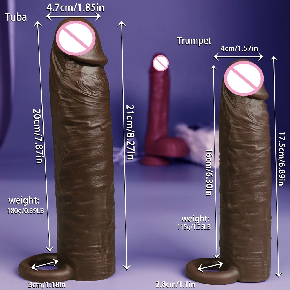 Silicone neuspenis hol met leren broek套 manelijke penis vergrotingsband neuspenis vrouwenapparatuur sexspeelgoed LM-D808