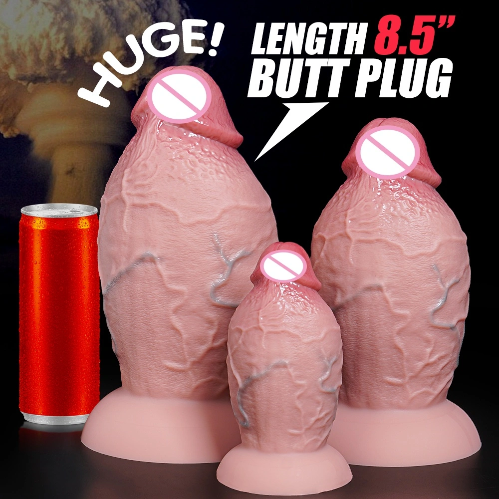 Penis aikuisten naisten tuotteet käsin toimiva onanointilaite falus suuri falus onanointipalkki-LM-B502-7-S