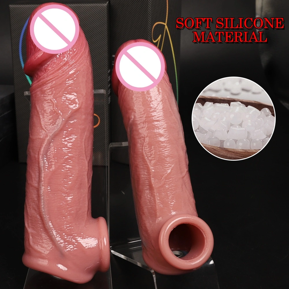 Silicone neuspenis hol met lederen broek套 manelijke penis vergroting band neuspenis vrouwelijke gereedschappen sexspeelgoed LM-D804