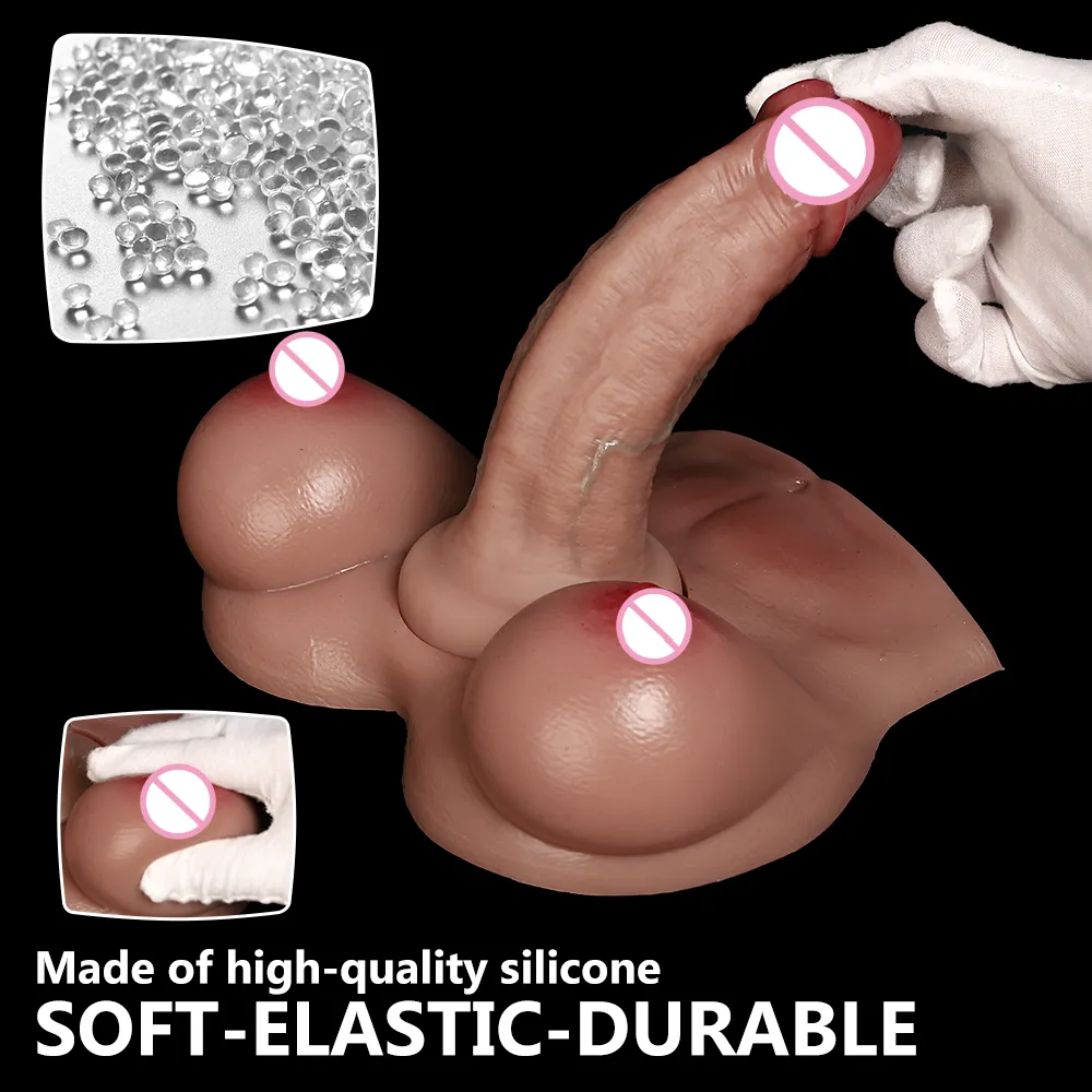 Mannelijke zachte silica gel penis dildo zuigkraanvrouwelijke handmatige masturbator - draagbare realistische volwassen speelgoed China - LM - A328 - 2