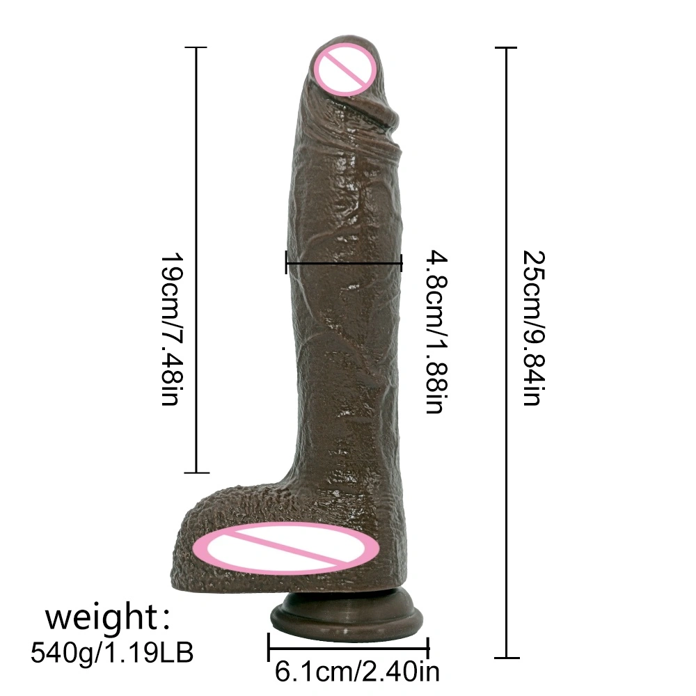 Todellinen ihmisen kaltainen penis neste-silikoniseksilelu suuri vieraileva penis pehmeä itsehoito-työkalu naisille HXR-LM-A007-4