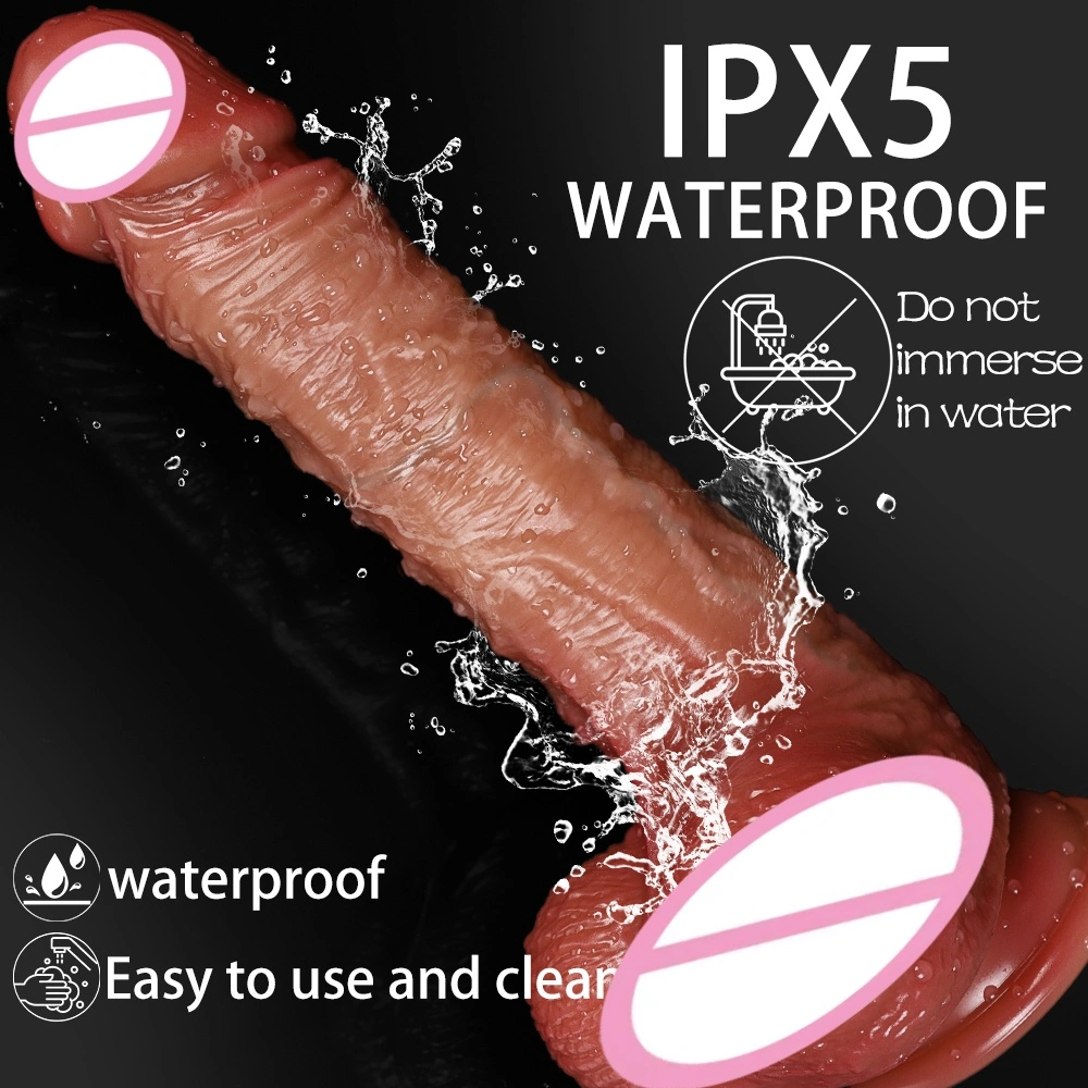 Laagste prijs vloeibare siliciumrubber kunstmatige penis hoogwaardige realistische penis dildo geschikt voor volwassenen, homoseksuelen en vrouwen LM-A201-3