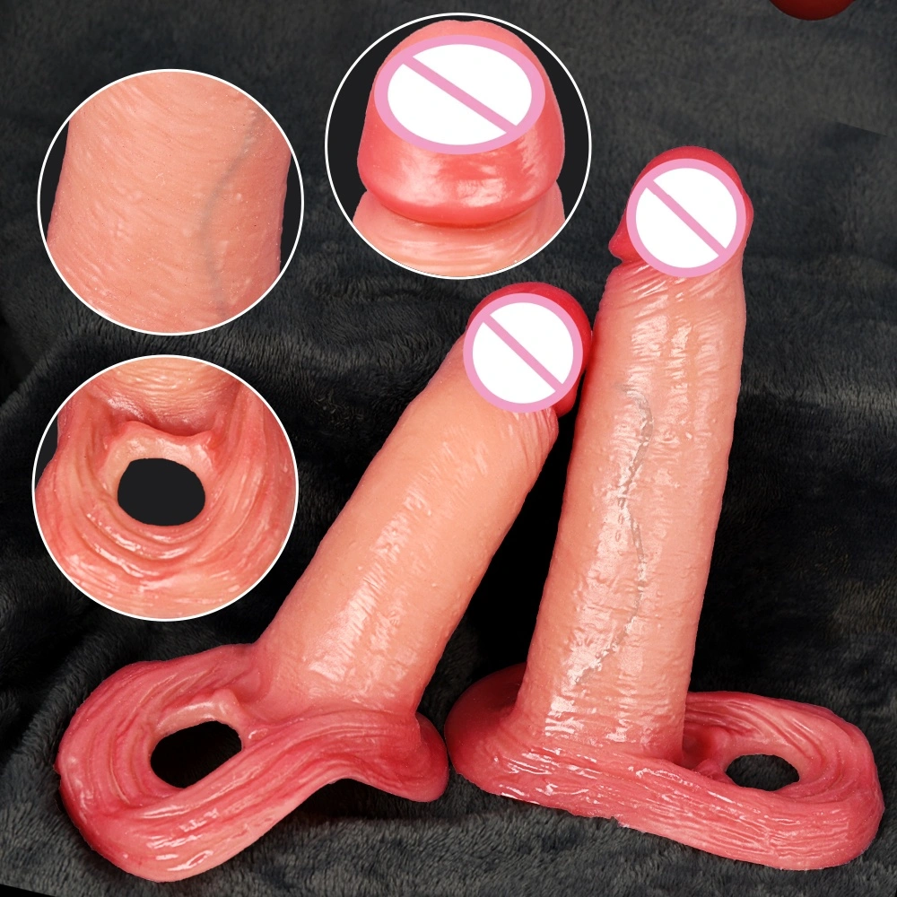 Hoogwaardig dames Romeinse keizer volwassen speelgoed siliconen dildo vibrator met afstandsbediening, gemaakt van siliconen LM-D813