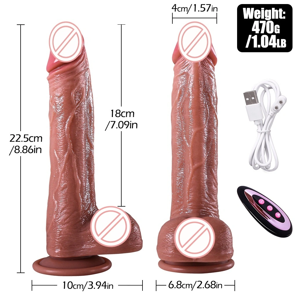 Todellinen tekstuuri ruskea penis, paksumpi ja suurempi, sopii miehille ja naisille orgasmiin, dildo aikuisten tuote peräpeli - BJD-E017
