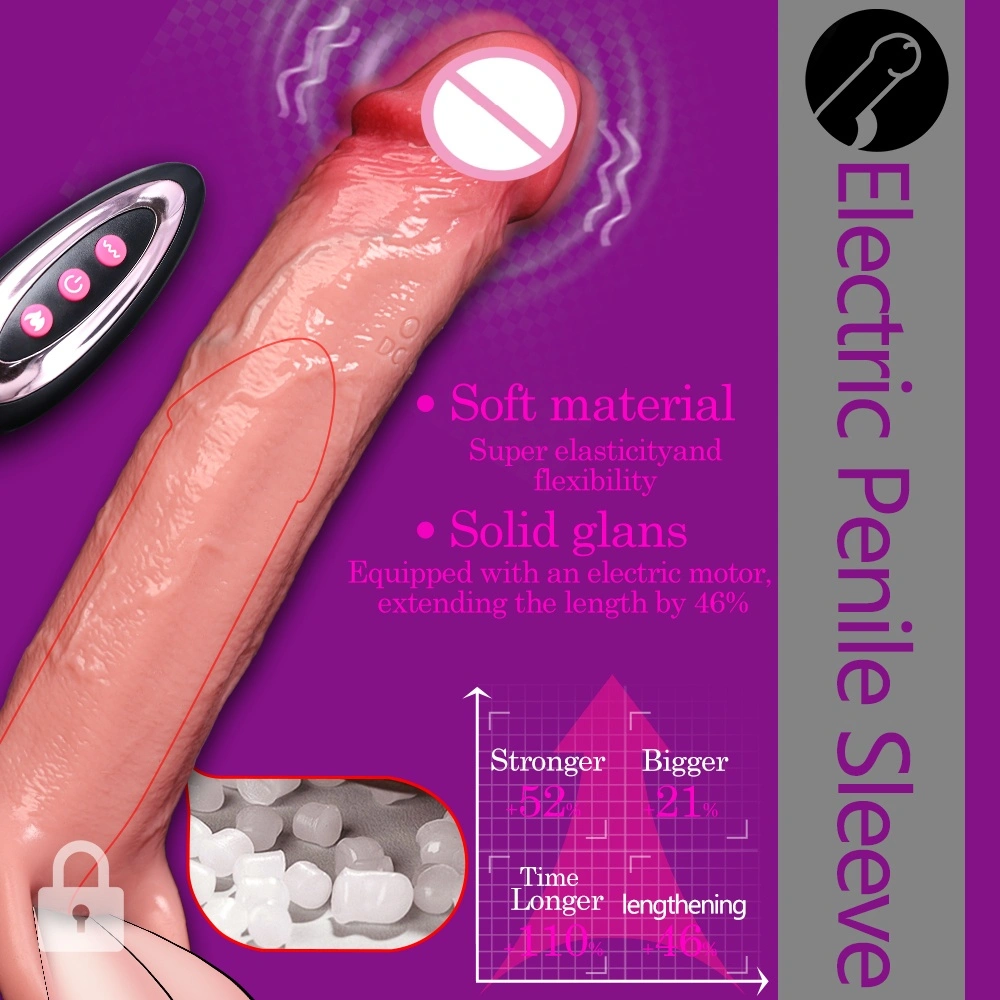 Vloeibare silicaanse volwassen penis cover vergroten verdikken desensibiliseren vertragen condoom koppels seks speelgoed LM-CT608-6