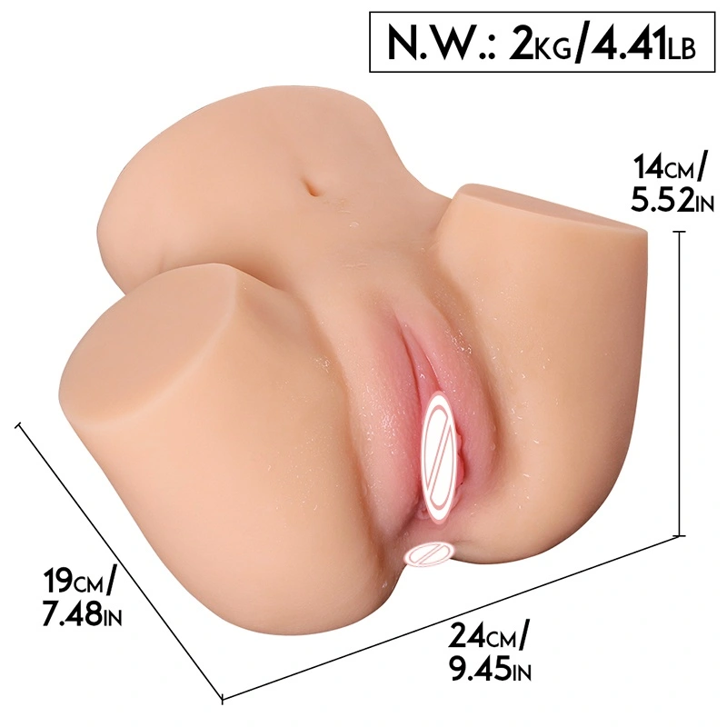 Anal intercourse pudendal utensil, egnet for store vaginale sexdukke legetøj, nøgen sexmasturbation realistisk dukke-BJD-F053-2