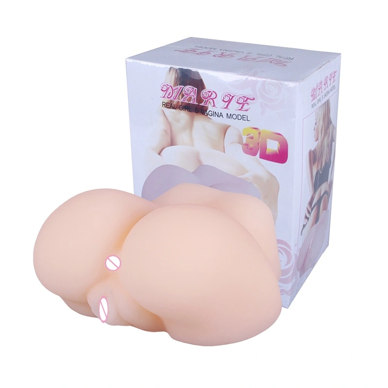 Jucarie pentru bărbați, vibrator personalizat cu canal dublu pentru fute și sex anal, cu fund mare, cupă de masturbare, vibrator pentru fute și sex anal BJD-F084-1