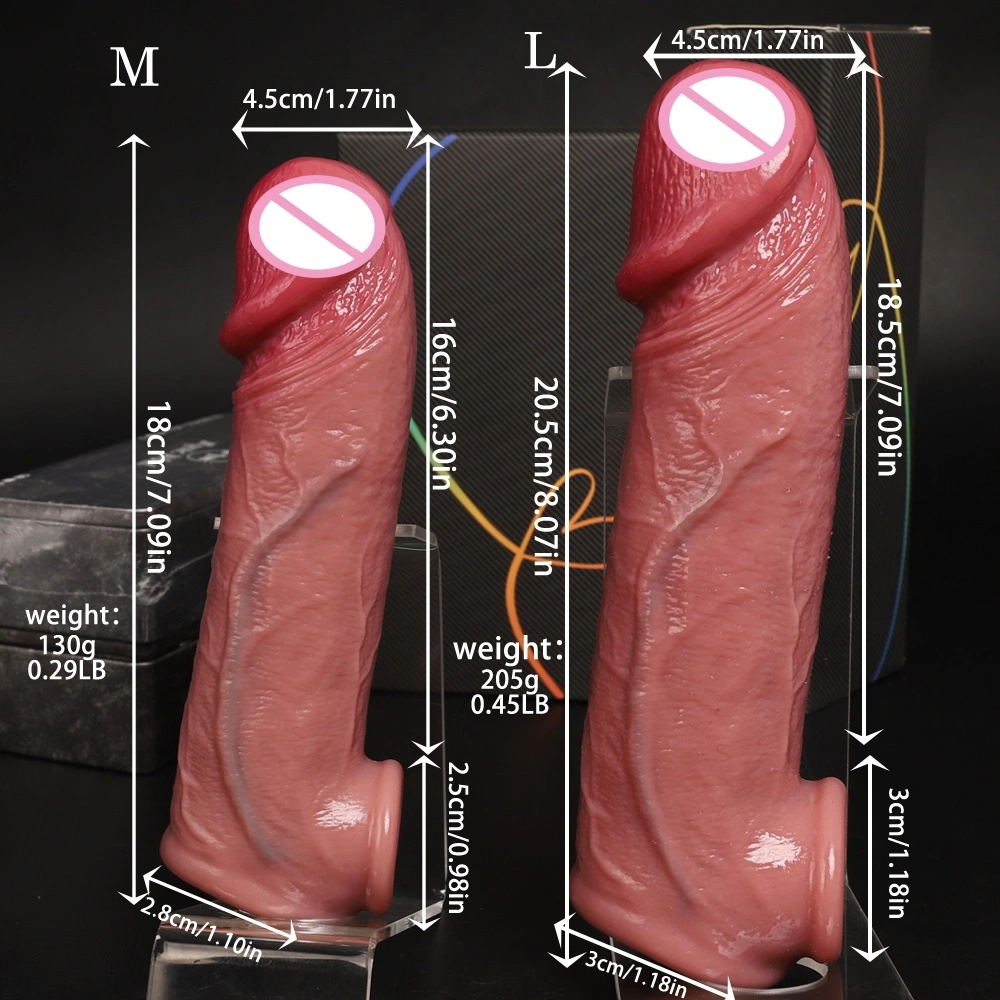 Silicone neuspenis hol met lederen broek套 manelijke penis vergroting band neuspenis vrouwelijke gereedschappen sexspeelgoed LM-D804