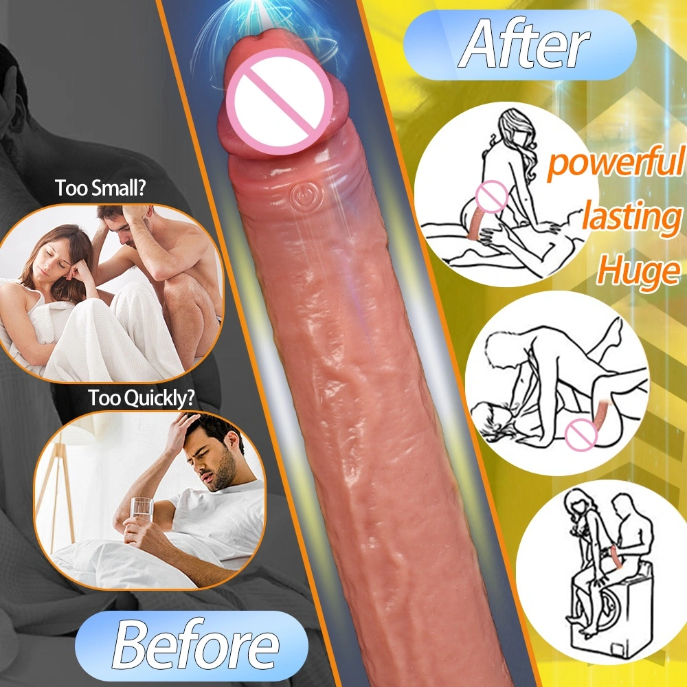 Penis verlengingshoes herbruikbare medische zachte silica gel ring vergroter vertragingscondoom mannelijke dildo versterker sexspeelgoed-LM-CT613-3