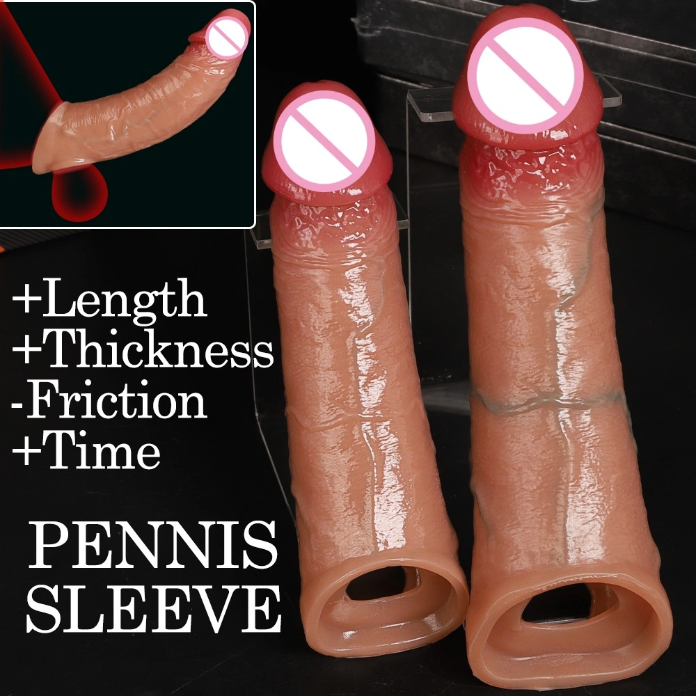 Wireless afstandsbediening draagbare dildo hoes versterkte siliconen dildo sensuele vibrator volwassen sensuele producten LM-D803