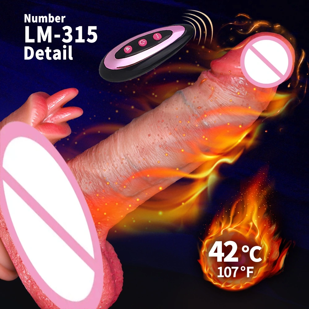 Silicone dildo waterdichte draagbare volwassen krachtige zuignap realistische simulatiedildo zachte vrouwelijke masturbatie seksueel speelgoed LM-A315-2