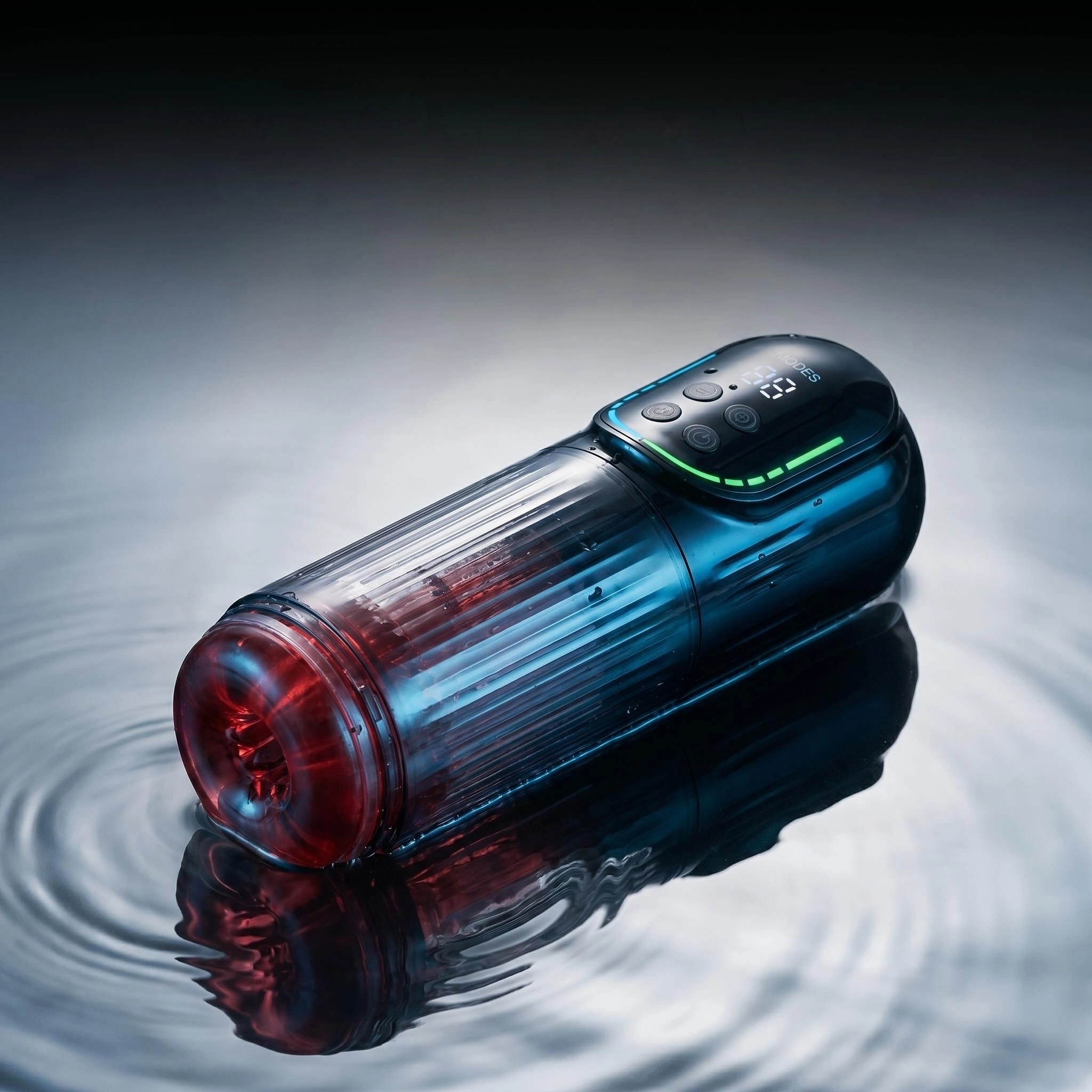 IPX7 volledig waterdichte vacuümpomp duwrotatie zuigende automatische mannelijke masturbaatiekop elektrische mannelijke masturbaatietoestel GM-D11C