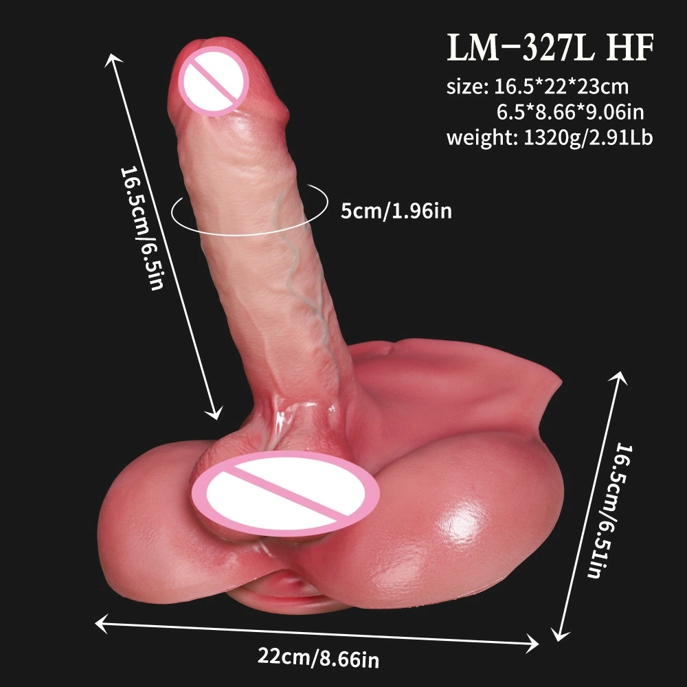 Vleeskleurige gesimuleerde penis kleine anale plug vibrator voor vrouwen handmatige massager dildoe vrouwelijk sekstoestel-LM-B327-2