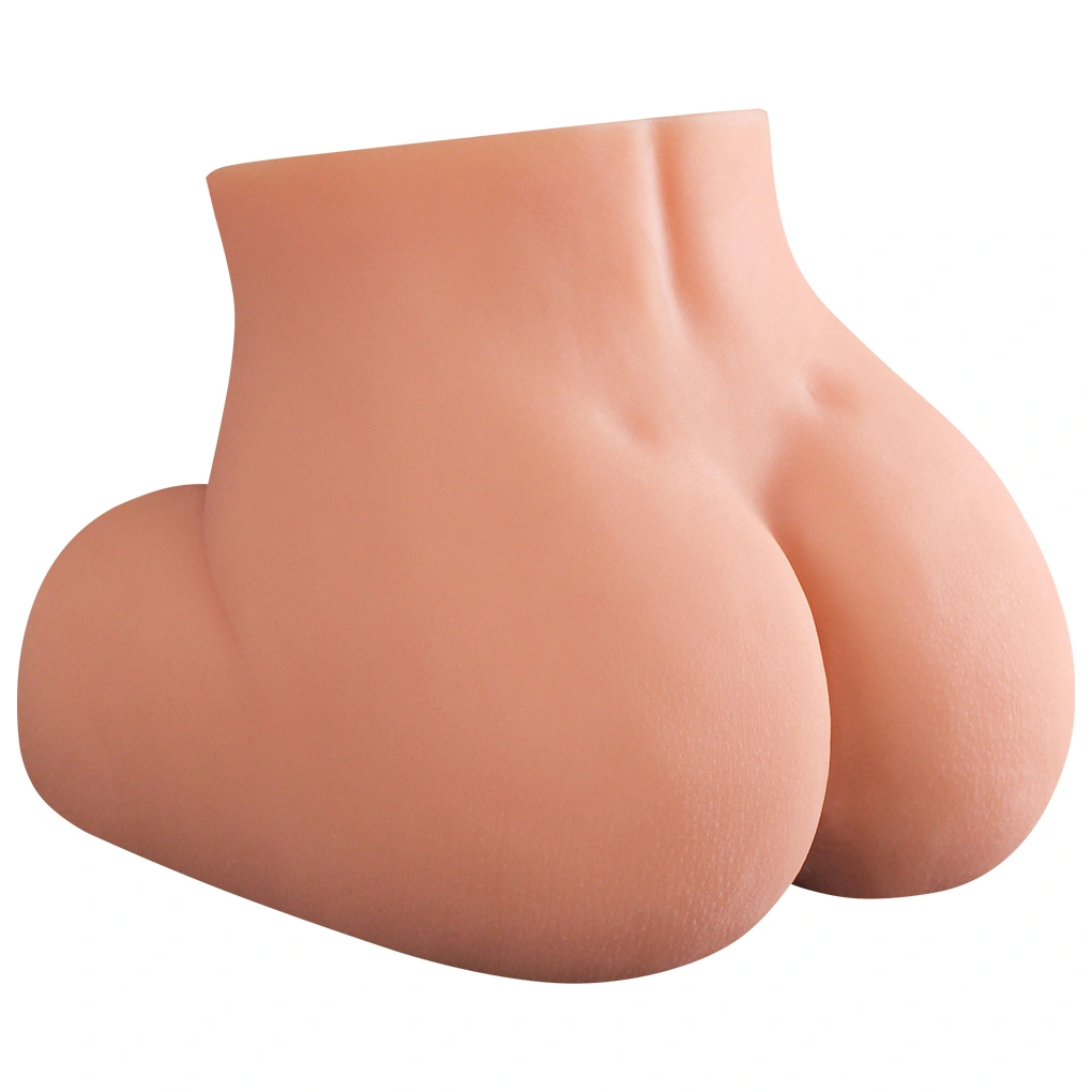Butt sexlegetøj Kunstig røv masturbationsmøbel Dobbeltdyb røvmodel TPE-vaginaanus-slidsåbning nøjagtig model - BJD-F009