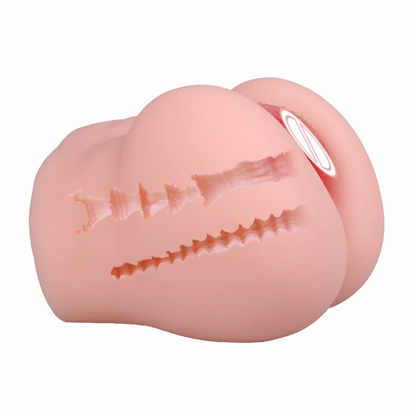 Artigos de luxo para adultos masculinos: molde de bumbum e vagina realista de silicone para autoestimulação - BJD-F032