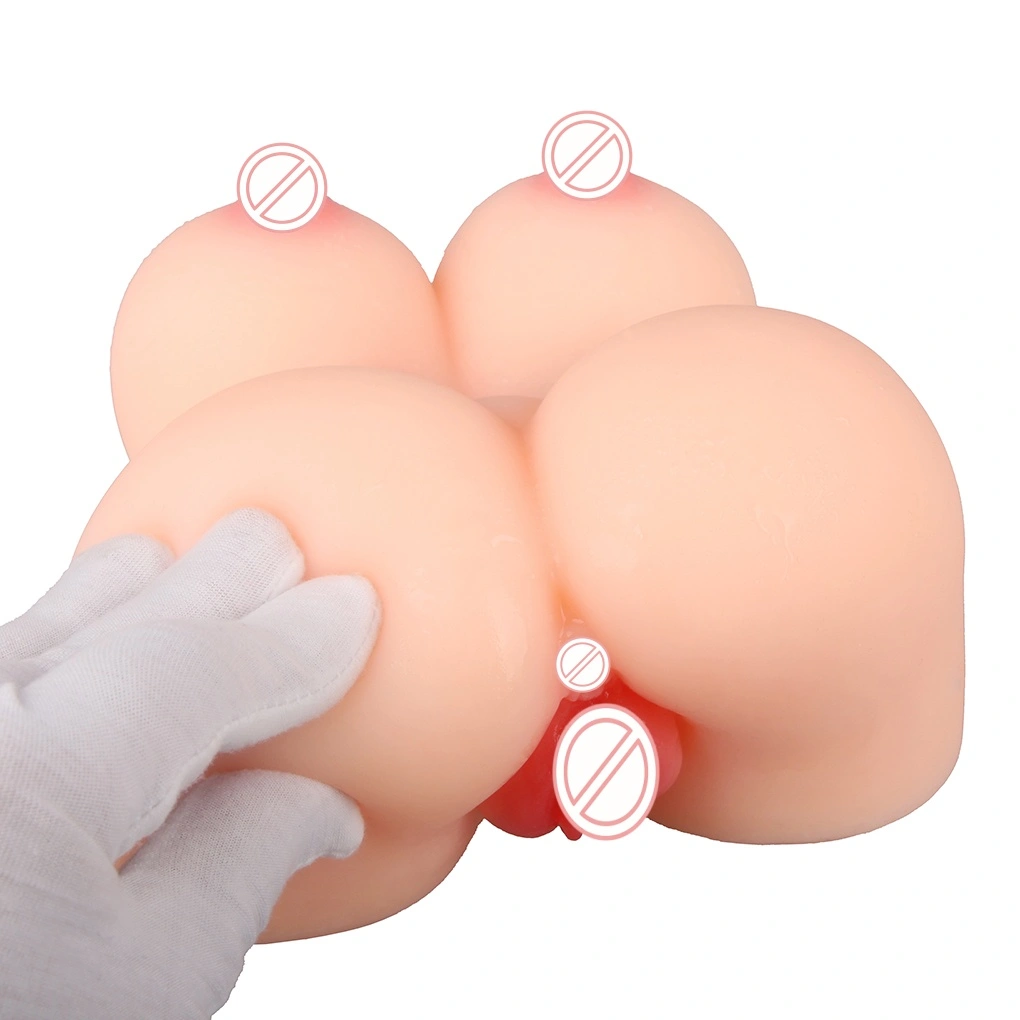 Jouet sexuel adulte de haute qualité pour l'onanisme masculin, grande fesse, jouet sexuel à double canal, poupée vaginale vibrante ultra-soft HXR-BJD-F021-1