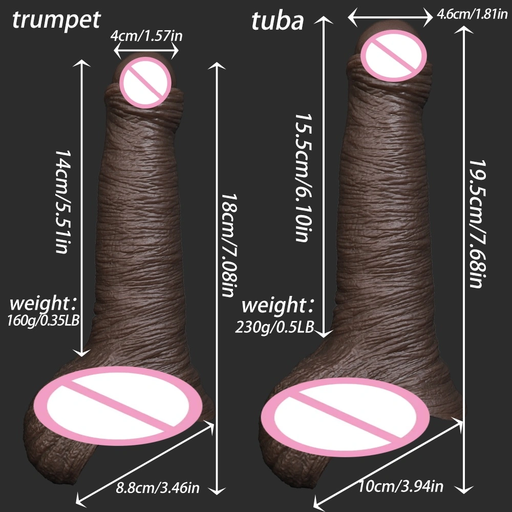 Prothese voor vrouwen met vloeibare siliciumrubber, realistisch zacht dildo, zuigplaatdildo, vibrator, sexspeelgoed, siliciumdildo voor vrouwen LM-D811
