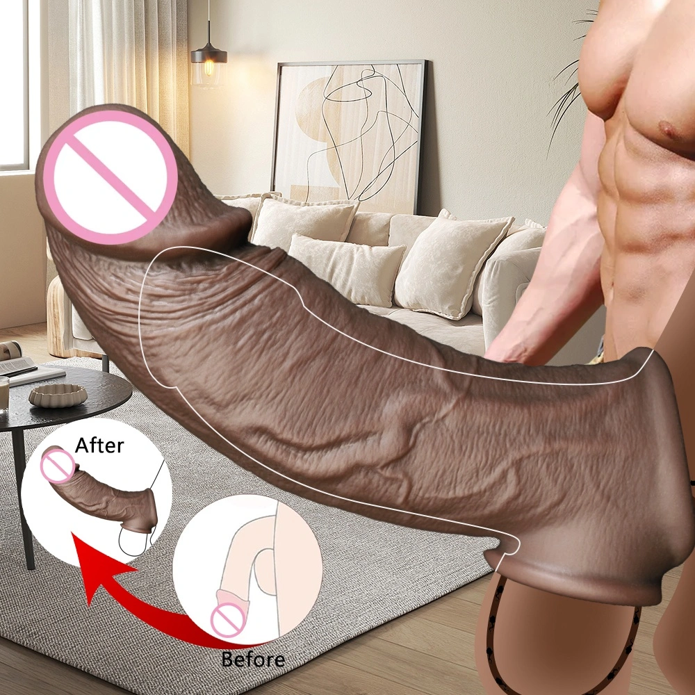 De meest realistische vrouwelijke sekstoys Echte huid Echte silica gel dildo Met zuignap LM-D804
